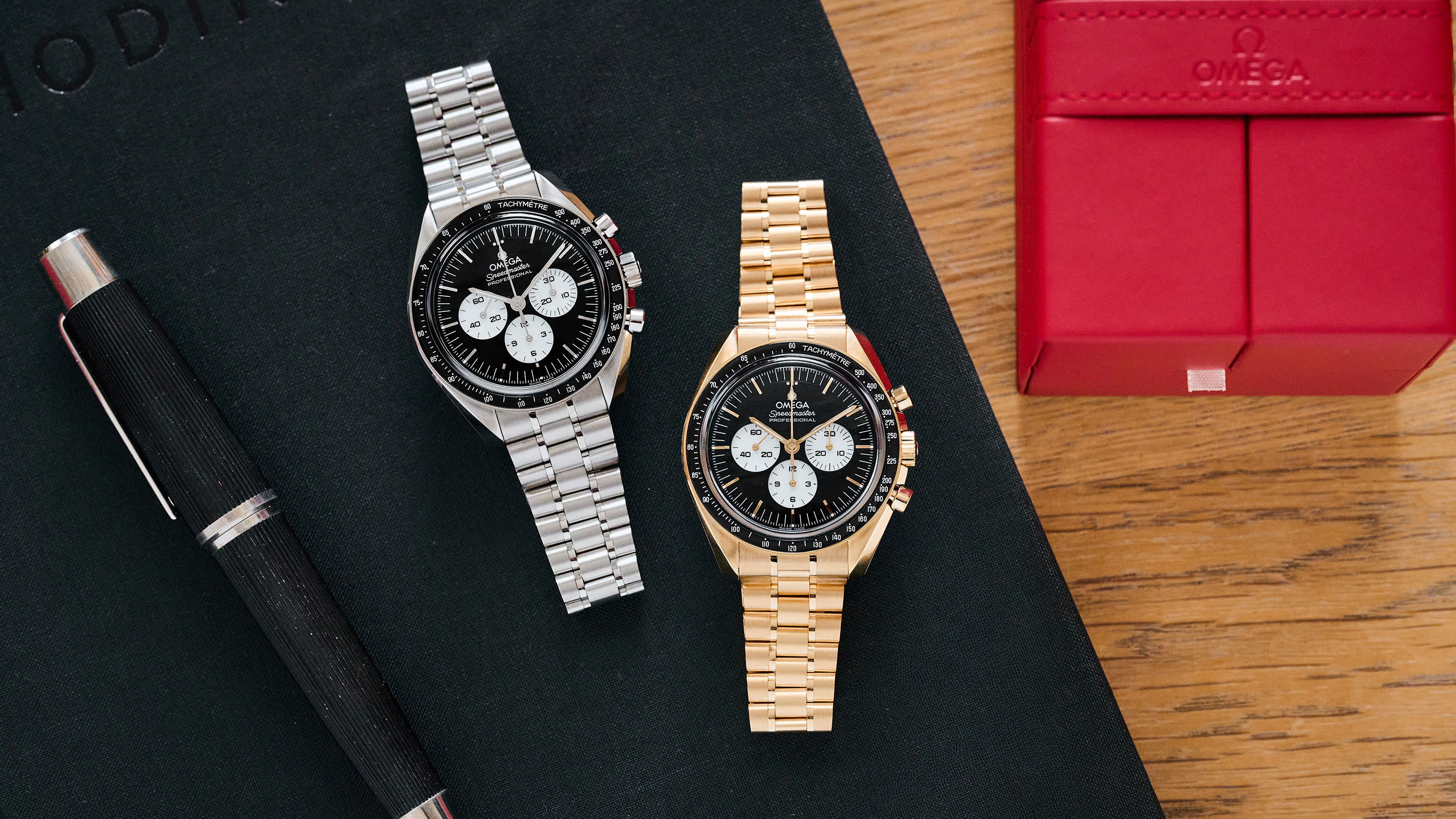 Introducing: The Omega Speedmaster Professional Moonwatch Black & White, With Lacquered Dials And Ceramic Bezels (Live Pics)