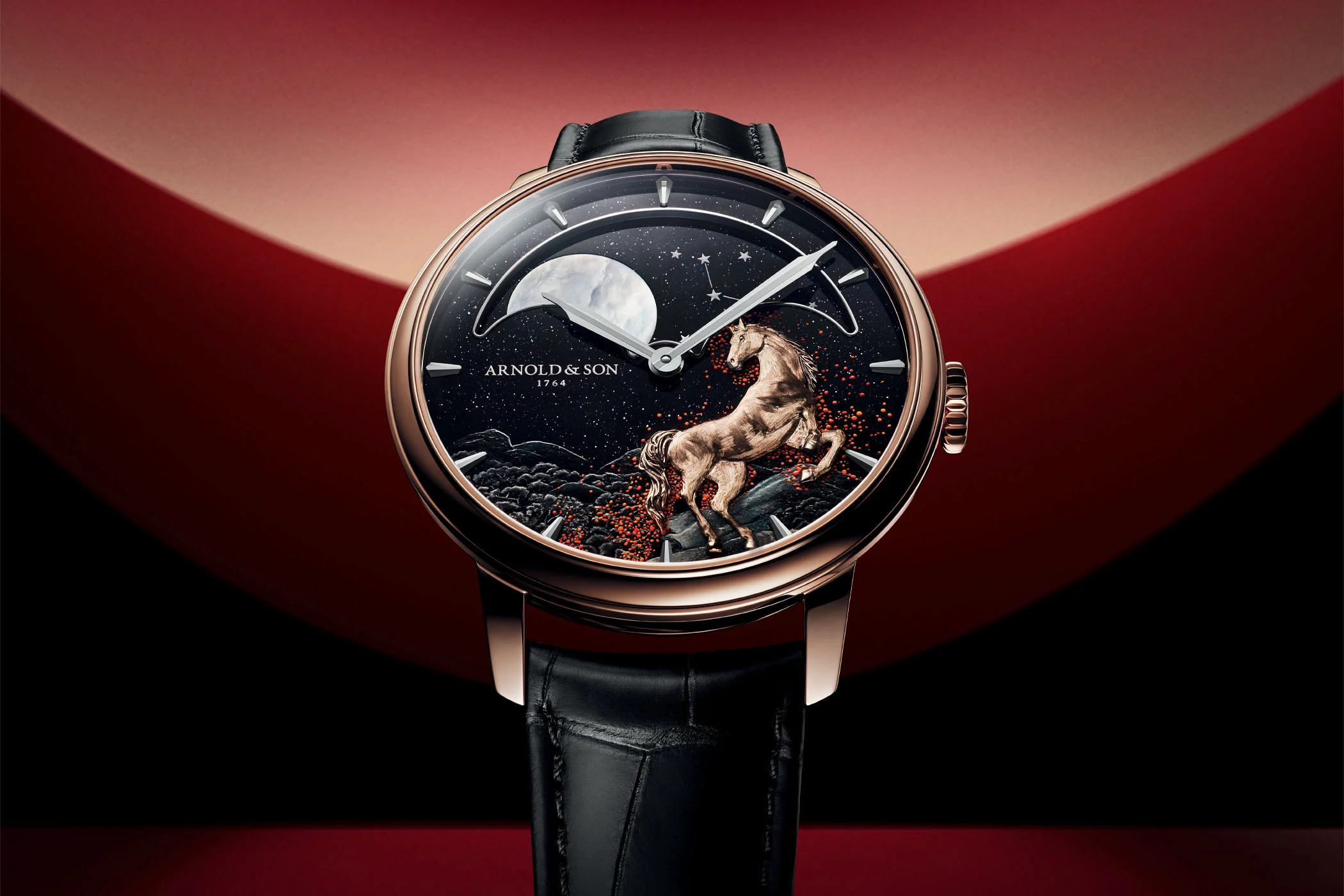 Introducing – Arnold & Son Perpetual Moon 41.5 Year of the Horse