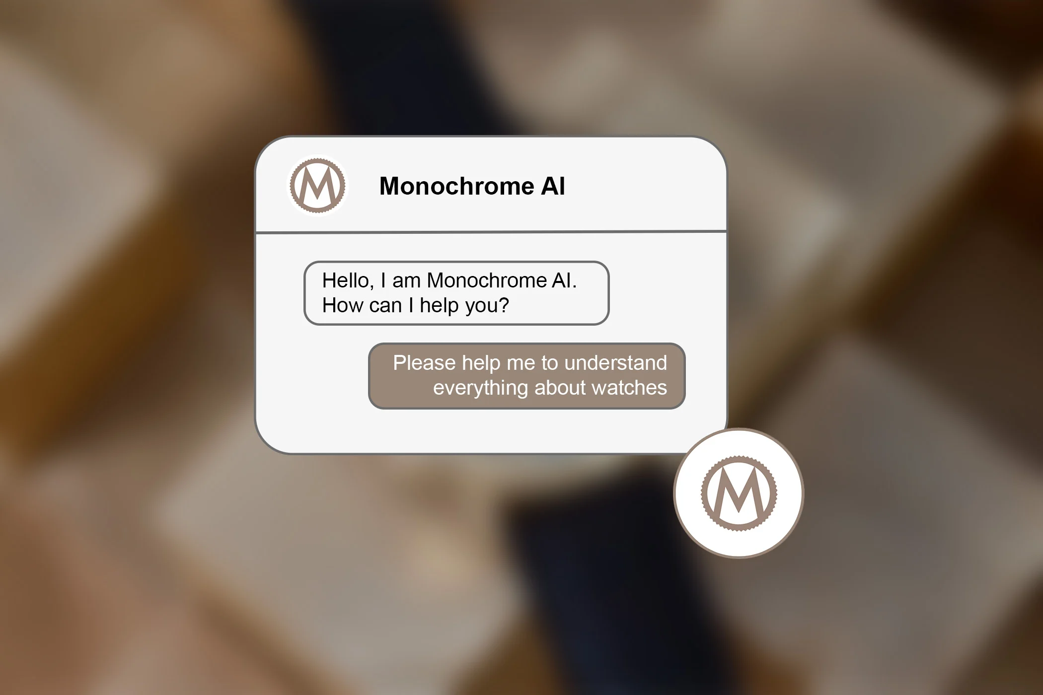 Announcing – MONOCHROME AI to Help you Find Answers to your Horological Questions