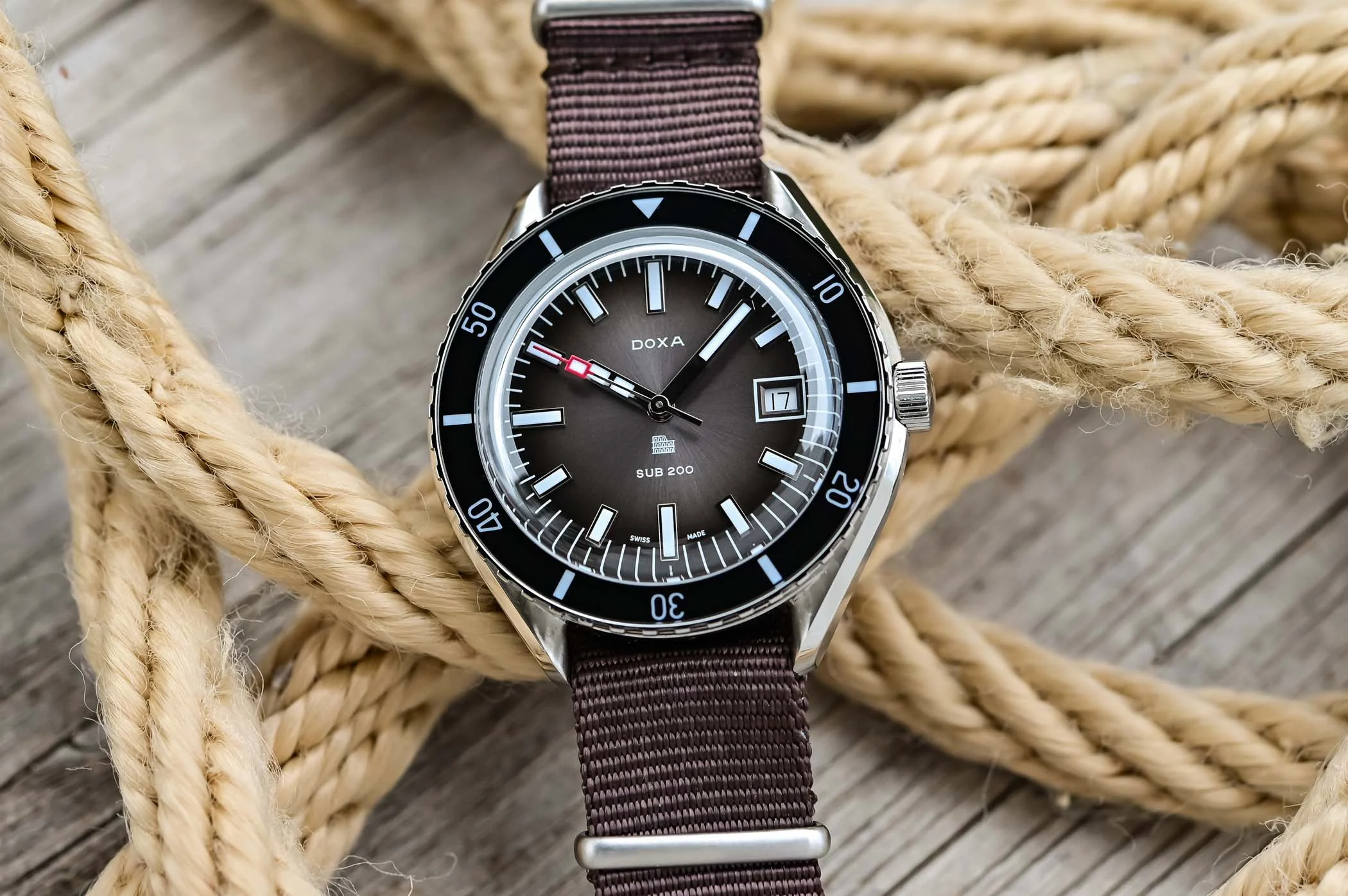First Look – The Doxa SUB 200 Grande Roma Edition