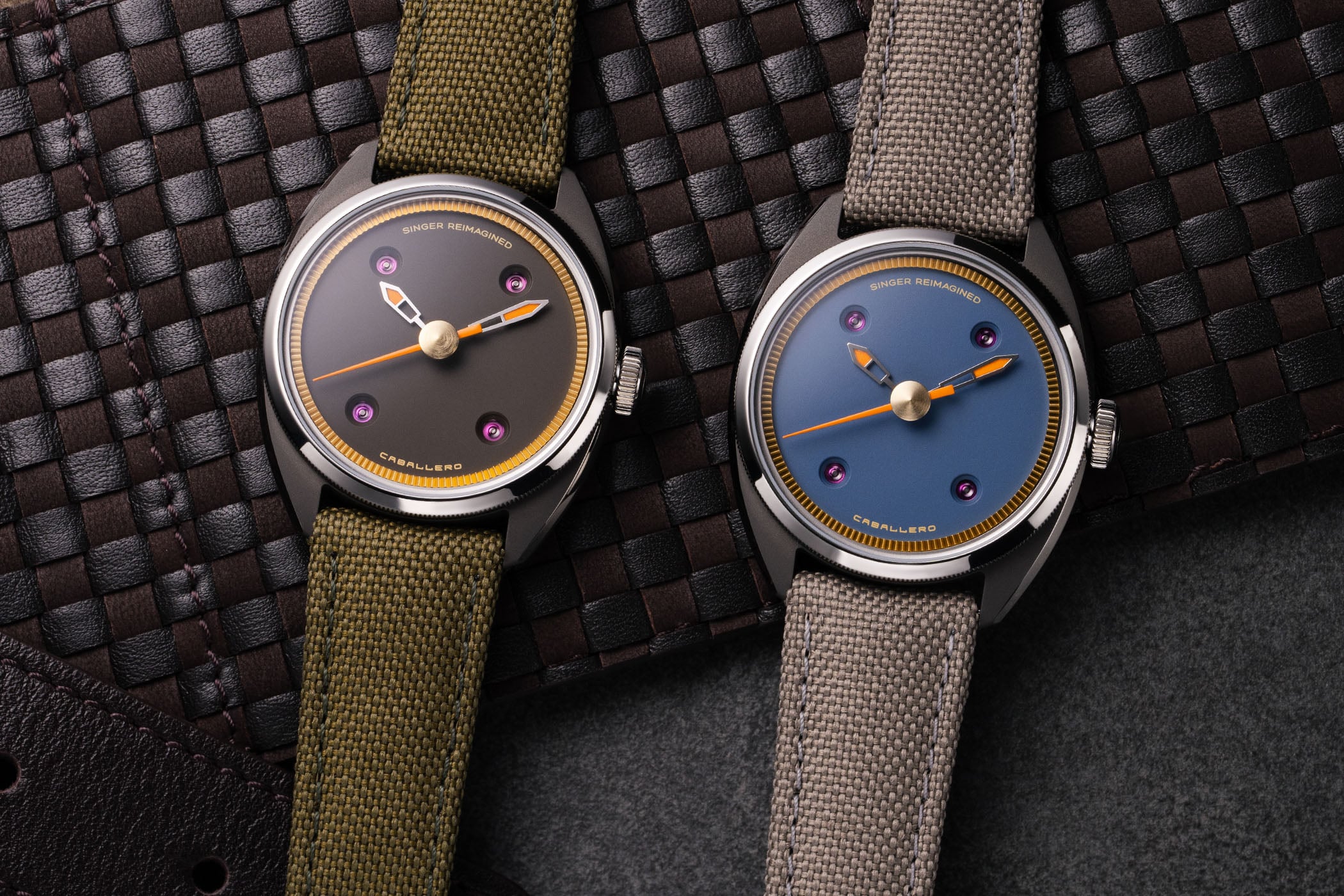 Introducing – The Time-Only Singer Caballero Titanium Collection