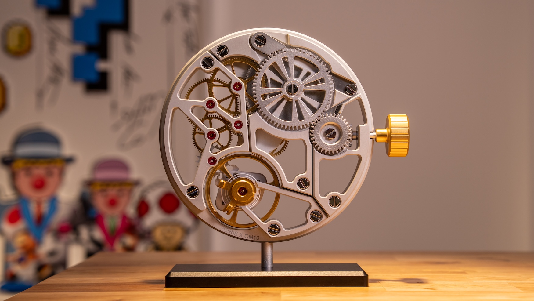 The Keris MECA01 and Winding PUSH allow watch lovers to immerse themselves in horological mechanisms