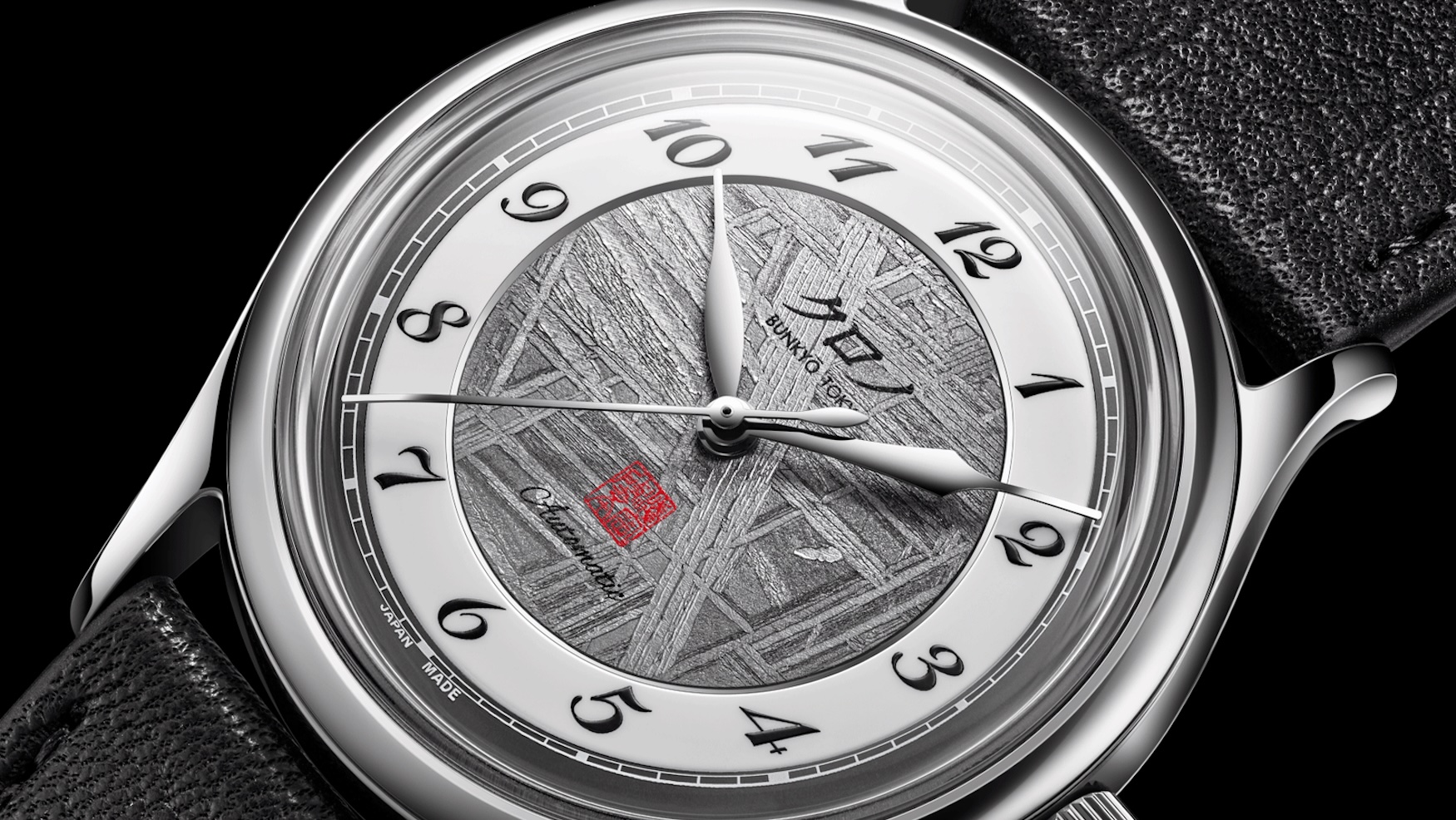 Kurono Tokyo kicks off 2026 with its first watch ever with a meteorite dial (and for under US$2K!)