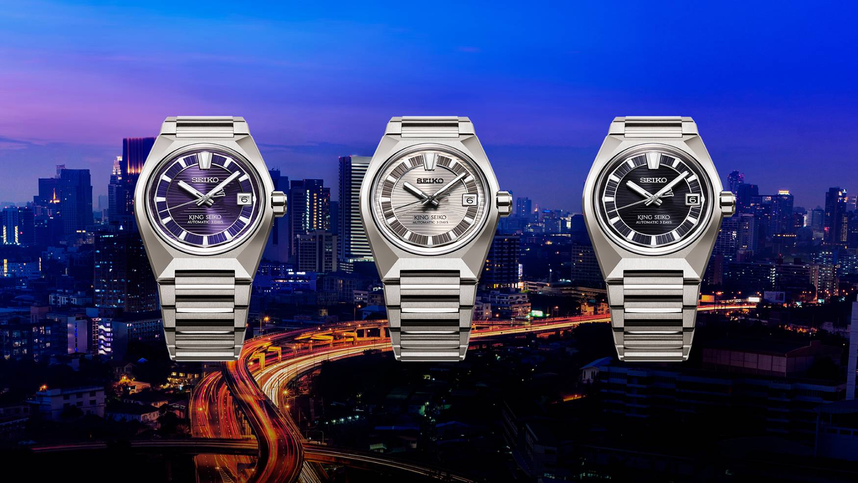King Seiko debuts 3 new VANAC models in FULL TITANIUM