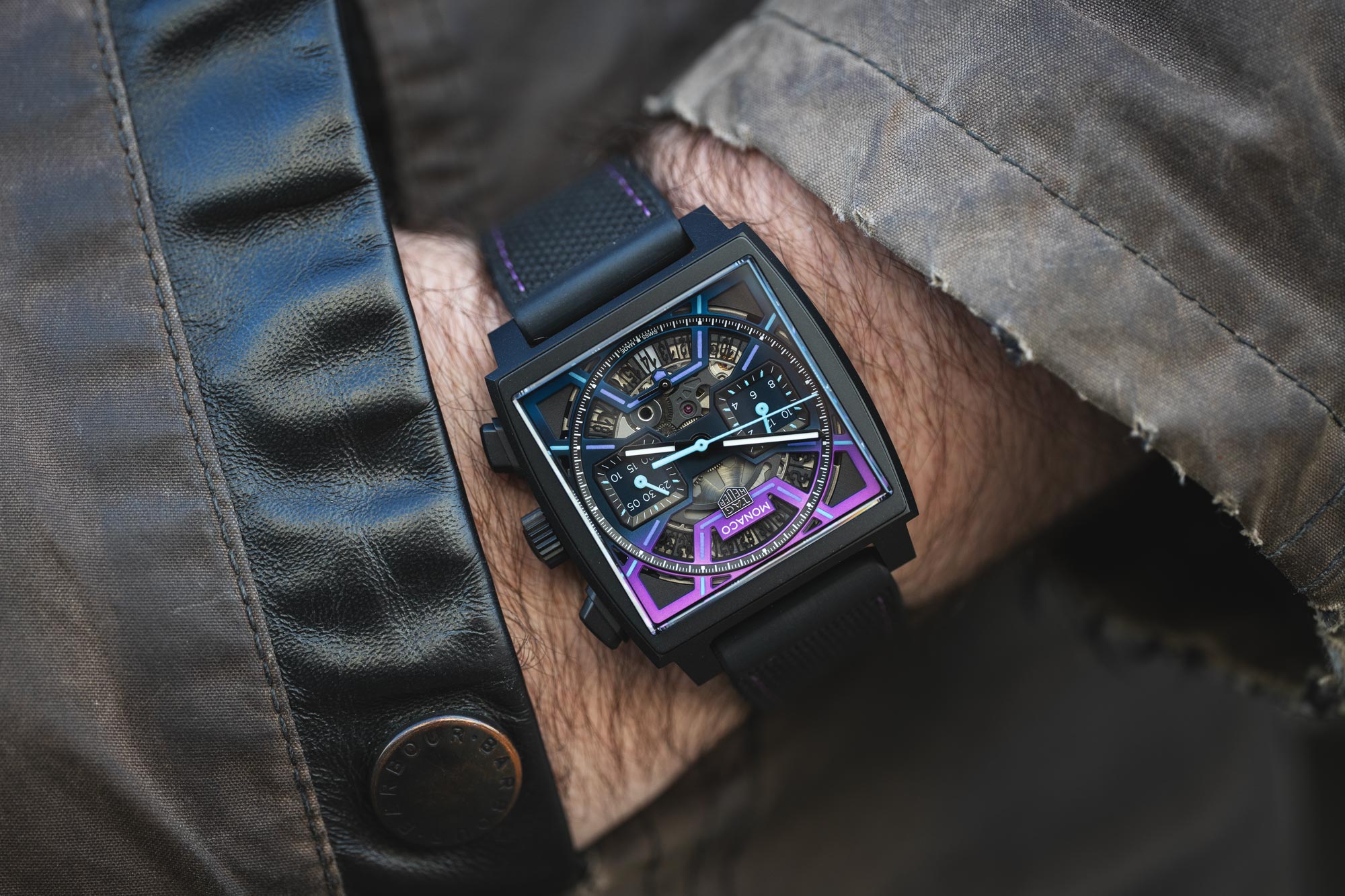 TAG Heuer Introduces a Monaco Inspired by F1 Races Held Under the Lights