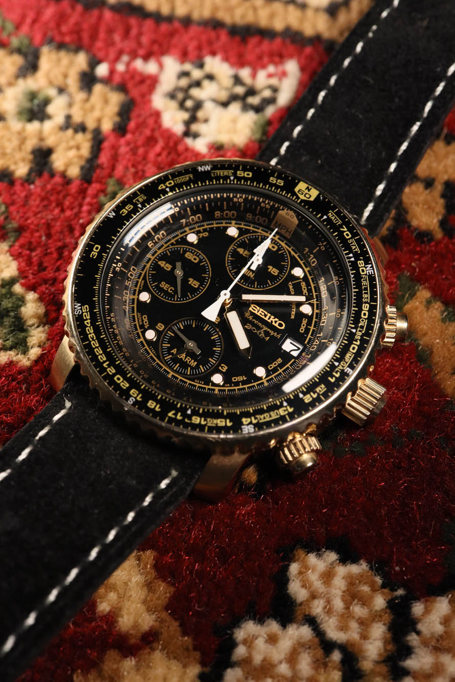 The Seiko SNA414 Gold Flightmaster: A Gilded Take on an Enthusiast Classic